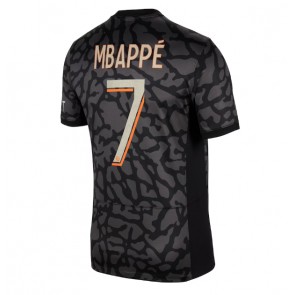 Paris Saint-Germain Kylian Mbappe #7 Tredje Tröja 2023-24 Kortärmad